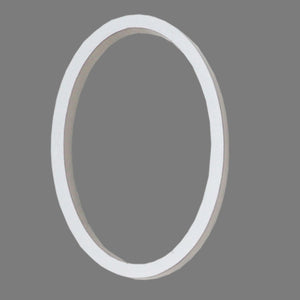 Reflective Modern Floating House Numbers