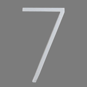 Reflective Modern Floating House Numbers