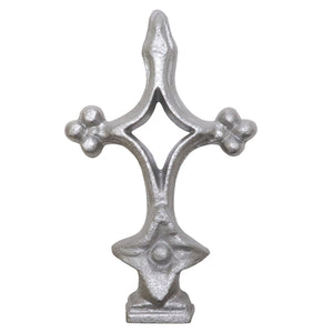 Cross Aluminum Finials - Multi Packs