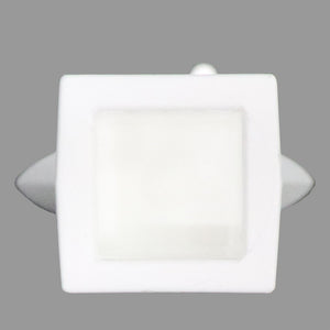 Tri - Spear Polypropylene USA Finial Toppers - White - Multi-Pack