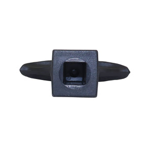 Fleur De Lis Polypropylene Premium Fence Finial Toppers Multi Pack - Black