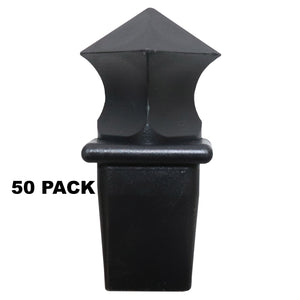 Polypropylene Picket Fence Finial Toppers- 1/2" or 1" Multi Pk