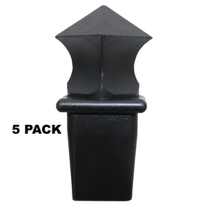 Polypropylene Picket Fence Finial Toppers- 1/2" or 1" Multi Pk