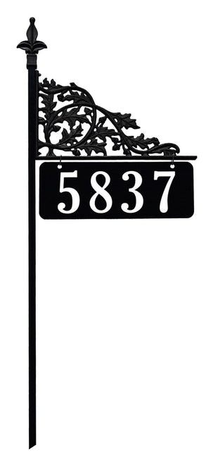 Wholesale Lot Of Oak 48" Reflective Address Signs Starter Kit - 18ct