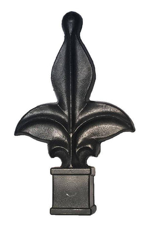 Fleur De Lis Decorative Fence Topper - Single