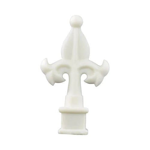 Poly Spear, Boy Scout, White. Fits 5/8" Square 10 pk