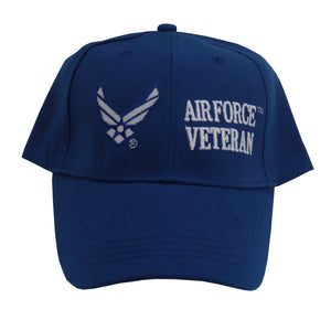 Air Force Veteran Hat Blue