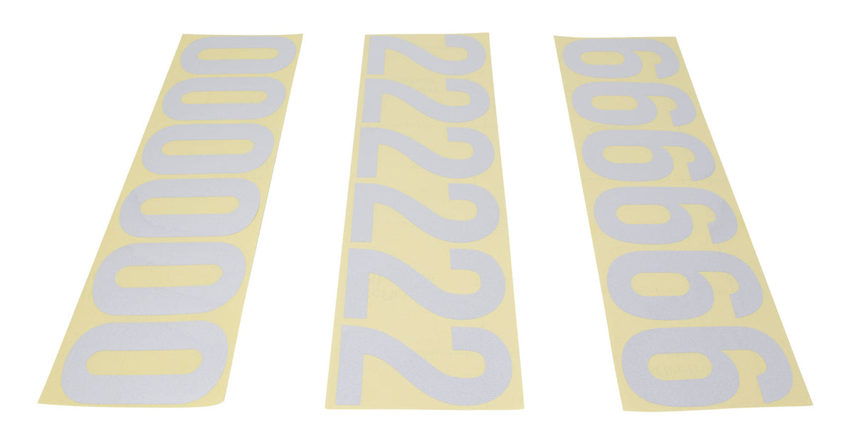 Reflective Peel-N-Stick Address Number Set - Customize Your Address Plate | Address America