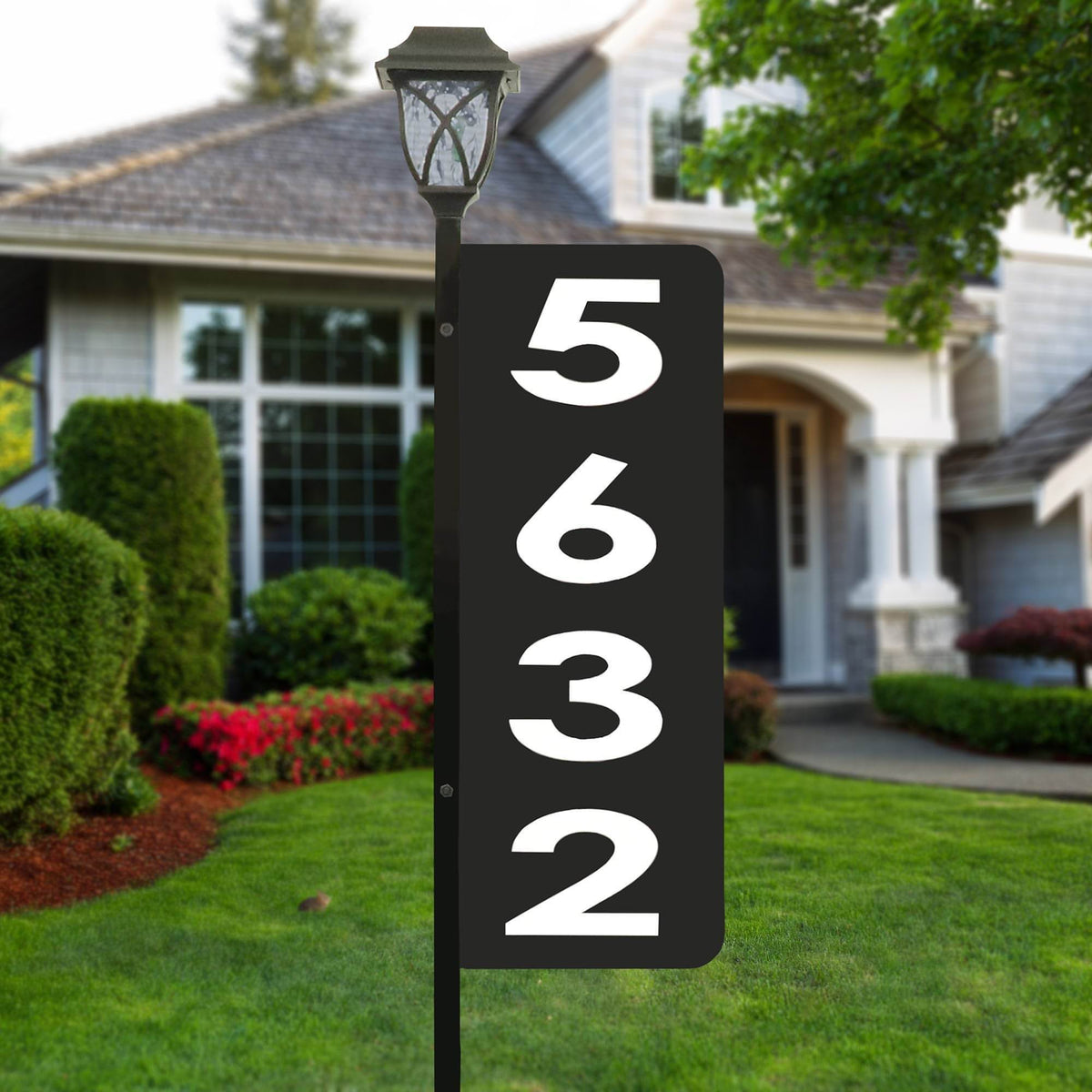 Reflective Address Sign Example Lighthouse Reflective Address Sign - Address America