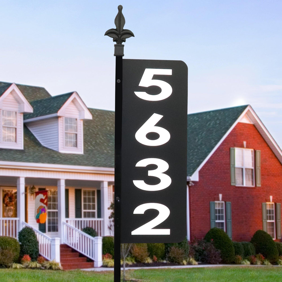 Reflective Address Sign Example Lighthouse Reflective Address Sign - Address America