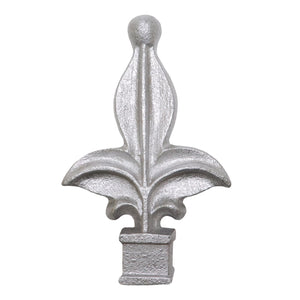 Unpainted One Inch Aluminum Fence Finial Topper