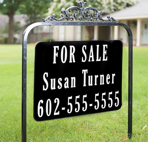 Montrachet Premium Reflective Estate Sign