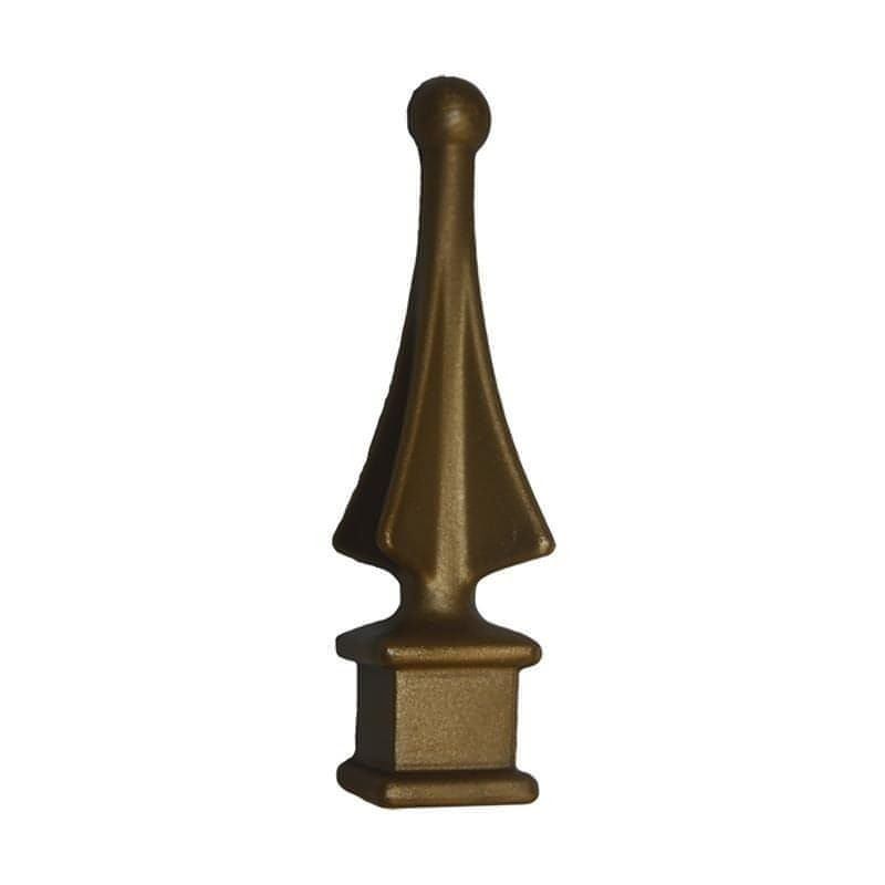 Four Sided Spire Finial - Bronze - Singles