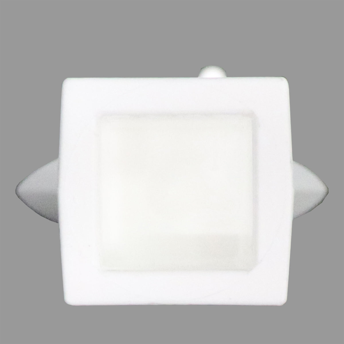 Tri - Spear Polypropylene USA Finial Toppers - White - Multi-Pack