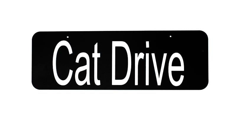 Personalized Nameplate for Address Sign