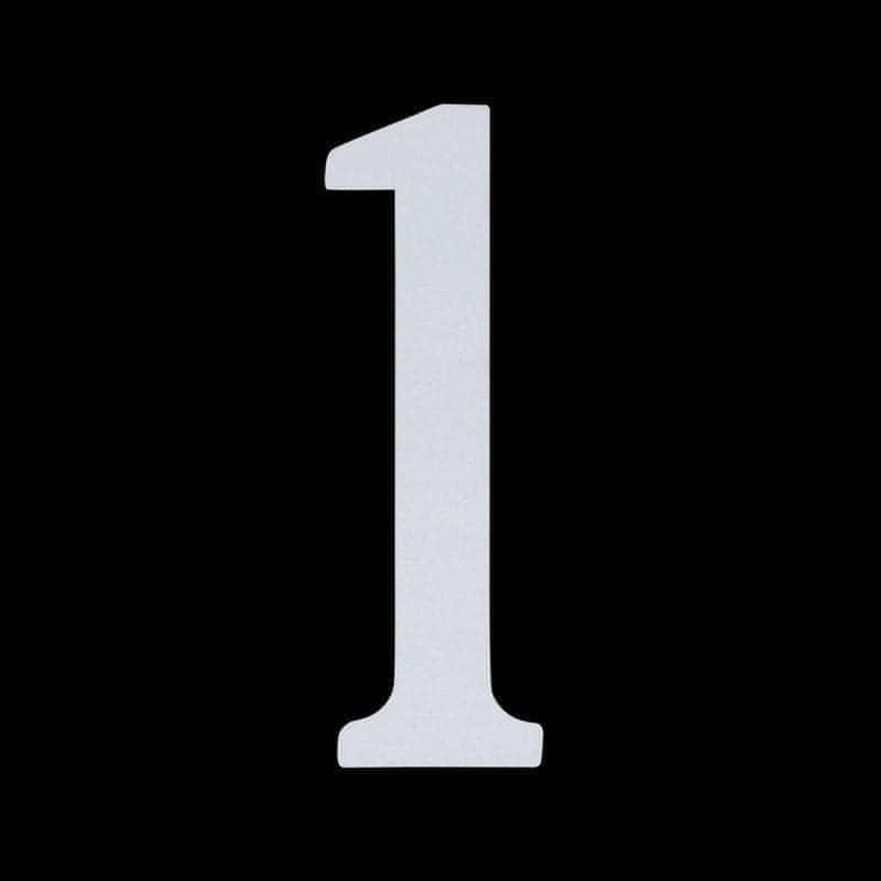 Deco Style Reflective Numbers For Boardwalk And Park Place Signs