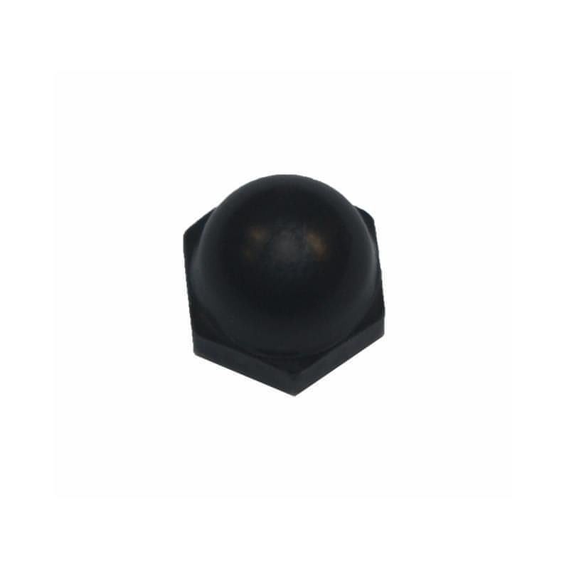 10-24 Acorn Nut / Low Crown / Closed End / Steel / Black Oxide - Address America