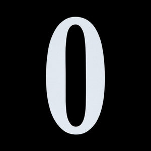 Deco Style Reflective Numbers For Boardwalk And Park Place Signs