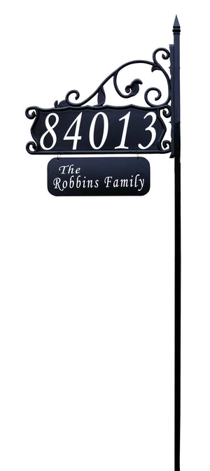 Boardwalk XL Address Sign