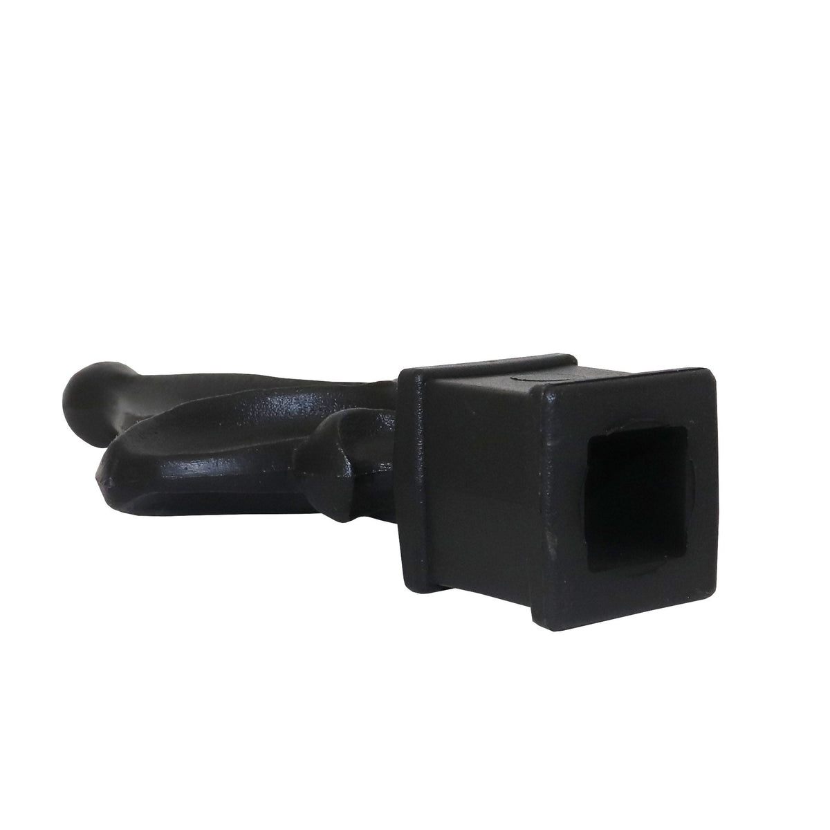 Fleur De Lis Polypropylene Premium Fence Finial Toppers Multi Pack - Black