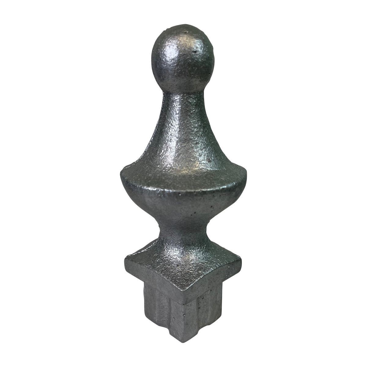 Unpainted One Inch Aluminum Fence Finial Topper