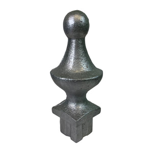 Unpainted One Inch Aluminum Fence Finial Topper