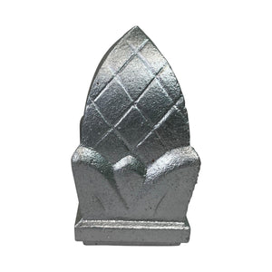 Unpainted One Inch Aluminum Fence Finial Topper