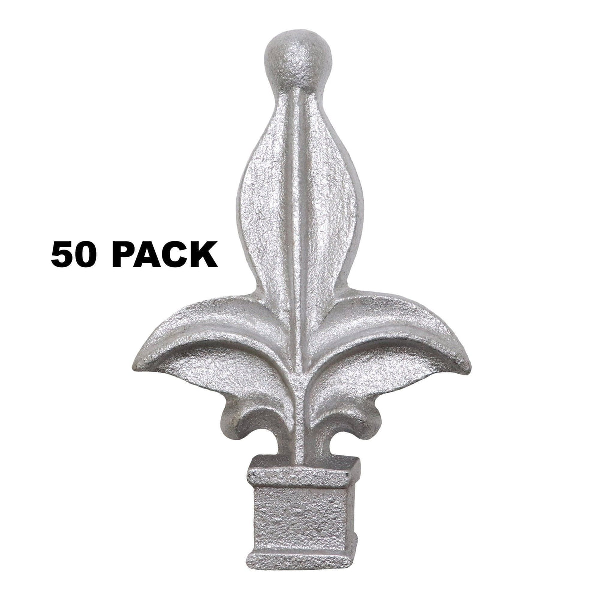 Fleur De Lis Aluminum Finials - Multi Packs